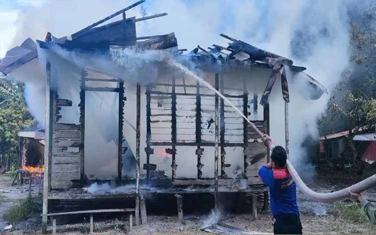 Rumah Pendeta di Kelurahan Banturung Kebakaran, Begini Kondisinya