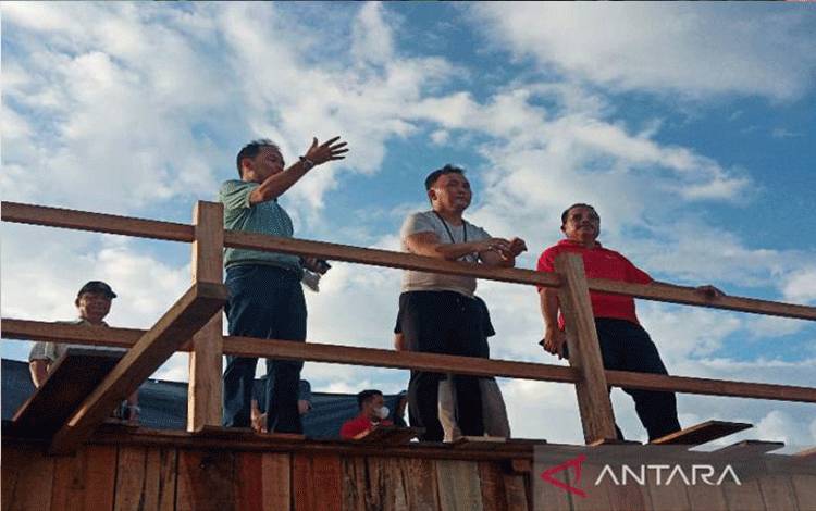Pembangunan Arena Kejuaraan Dunia Sepeda di Kalteng Masuki Tahap Akhir