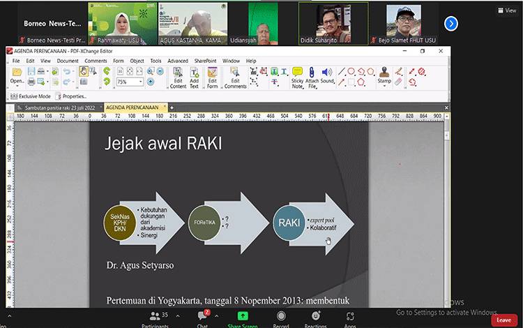 RAKI adalah Dapur FOReTIKA dan DKN Akademisi