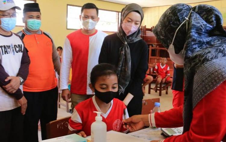 Kampanye Germas di Kelurahan Petuk Katimpun, Minggu, 24 Juli 2022. (FOTO: NITRA/KOMINFO)