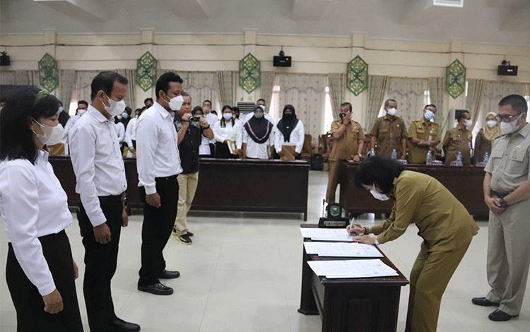 Bupati Pulang Pisau Ingatkan Ratusan PPPK Terkait Tanggung Jawab