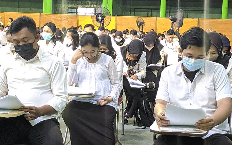 988 Eks Tekon Pemkab Kotim Ikuti Seleksi Tertulis
