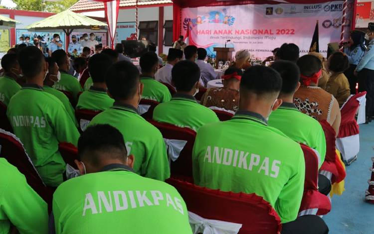Belasan Andikpas di LPKA Palangka Raya Dapat Remisi Hari Anak Nasional