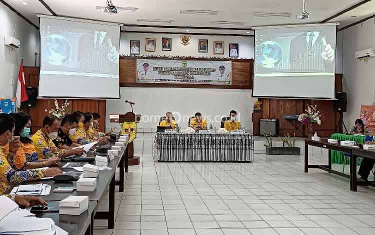 Ini Tujuan Digelarnya Rapat Sinkronisasi Indikator Makro di Pemkab Gumas