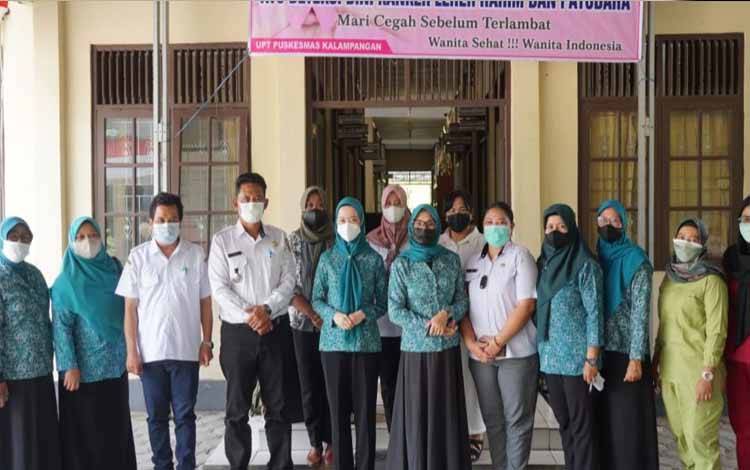 Ketua TP PKK Palangka Raya Ajak Kaum Wanita Rutin Cek Kesehatan
