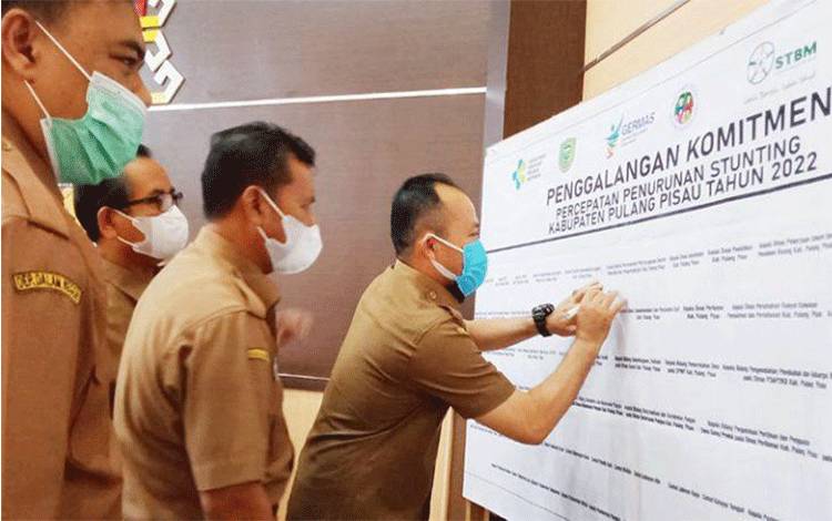 Pemkab Pulang Pisau Galang Komitmen Turunkan Stunting