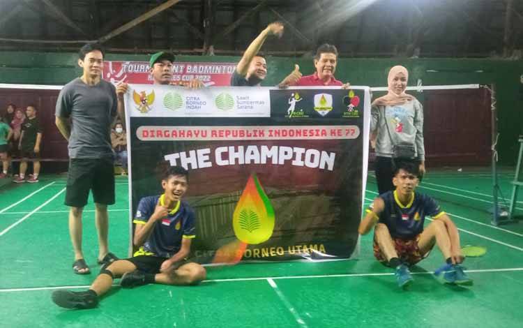 Ini Para Juara Pertandingan Bulu Tangkis dalam Ajang PT. SSMS, Tbk - CBI Group Cup 2022