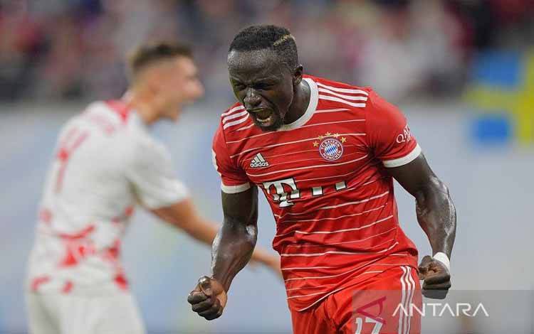 Sadio Mane Cetak Gol Bantu Bayern Menangi Piala Super Jerman