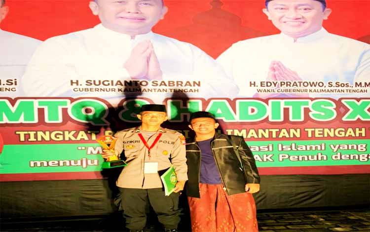 Personel Polda Kalteng Juara 1 MTQH 2022