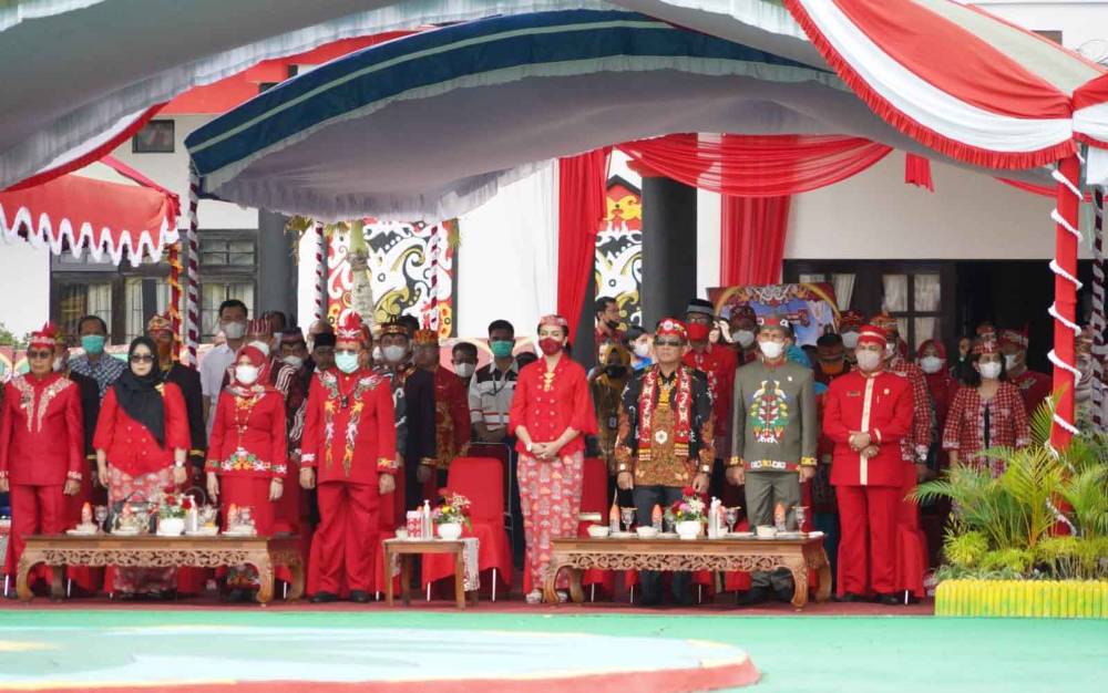 Hadiri Hari Jadi Mura, Sekda Kalteng Ingatkan Pembangunan Daerah