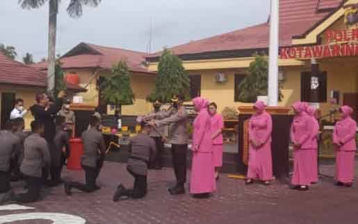 Polres Kobar Mendapat Tambahan 1 Perwira dan 9 Bintara Remaja