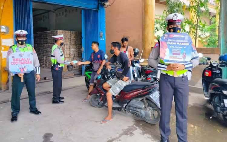 Kasus Covid-19 Kembali Muncul, Polres Kotim Ingatkan Prokes