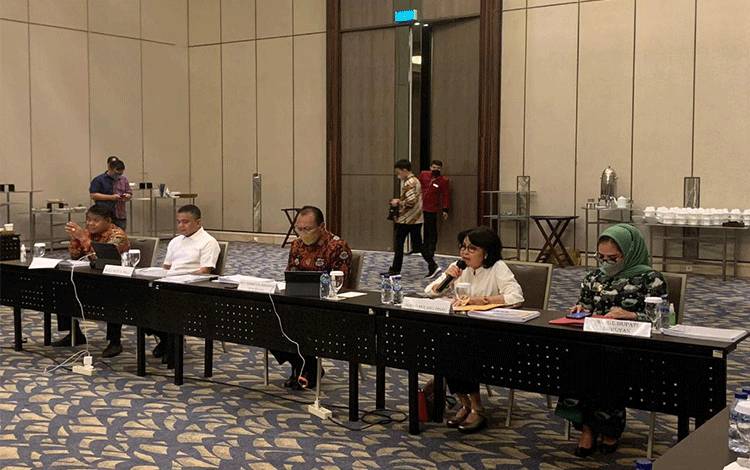 Pemkab Pulang Pisau Rakor Bersama Kementerian ATR-BPN