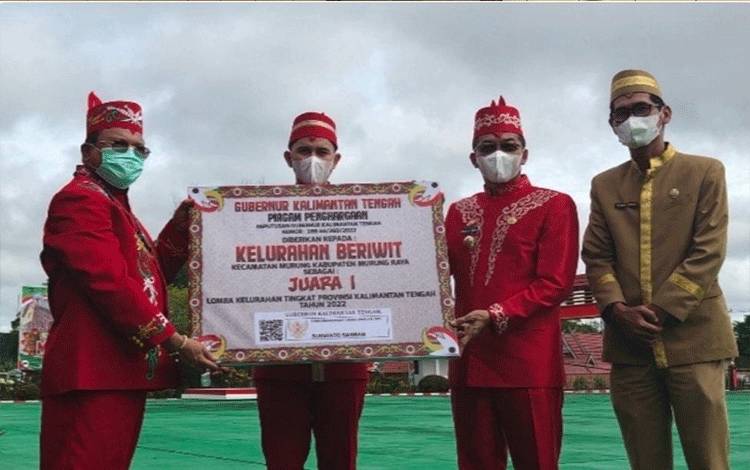 Juara 1 se-Kalteng, Kelurahan Beriwit ke Tingkat Nasional Ikut Lomba Kelurahan