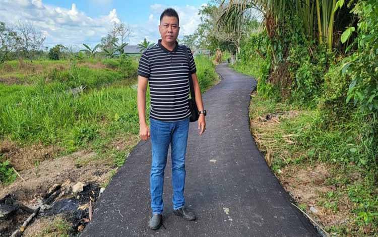 Legislator Kapuas Ini Sambut Baik Jalan Sei Itik Direalisasikan