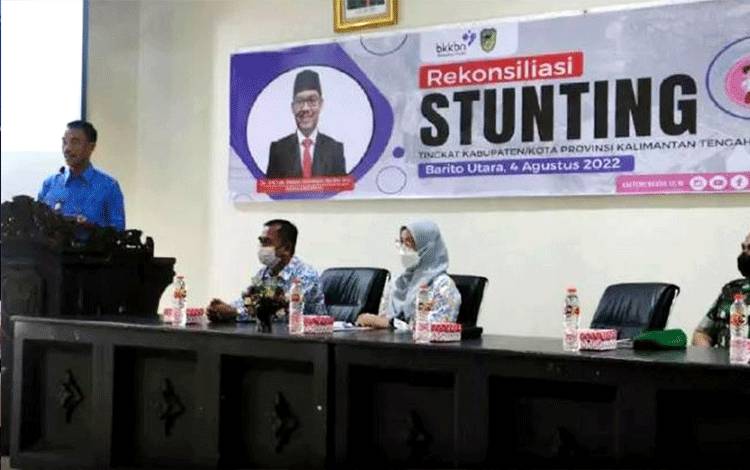 Gelar Rapat Rekonsiliasi Stunting, Ini Kata Wabup Barito Utara