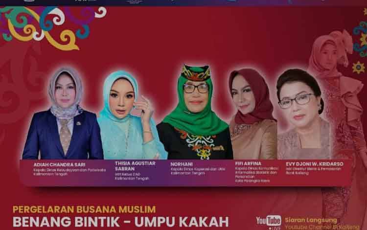 Pergelaran Kesah Benang Bintik Umpu Kakah oleh KPw Bank Indonesia Provinsi Kalimantan Tengah pada malam ini, Jumat, 5 Agustus 2022. (FOTO: TESTI PRISCILLA)