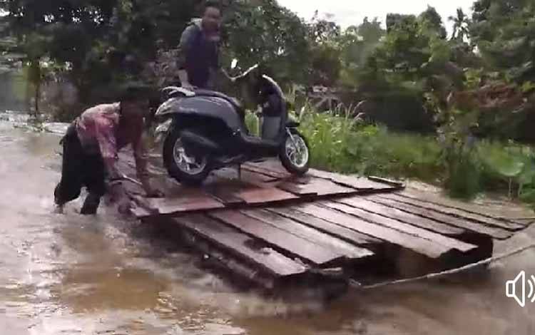 DAS Katingan Meluap, Ratusan Rumah Terdampak Banjir