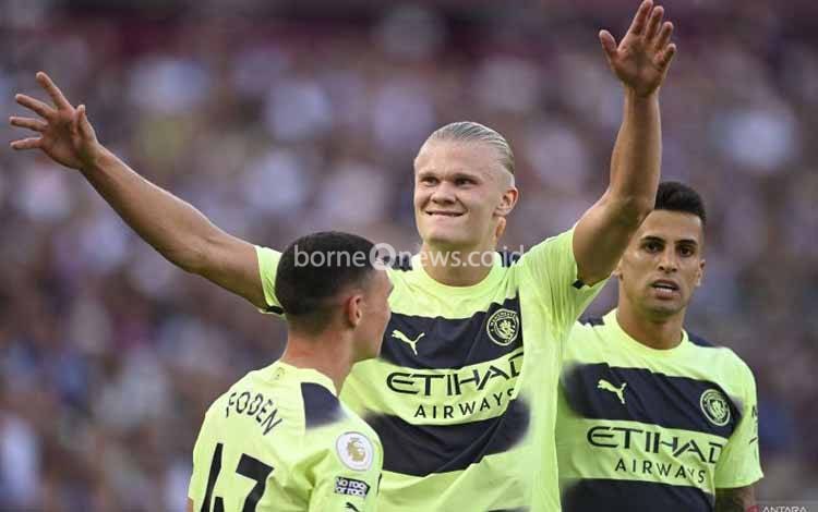 Haaland Borong 2 Gol, Manchester City Kalahkan West Ham United
