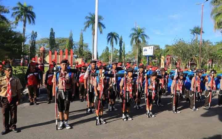 Kwarcab Kotim Kirim 80 Peserta ke Jambore Nasional Merupakan Terbanyak Seluruh Kalteng