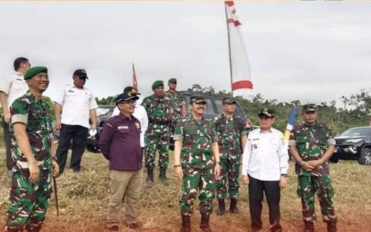Tinjau Pembangunan Makodim Murung Raya, Ini Kata Aster Panglima TNI