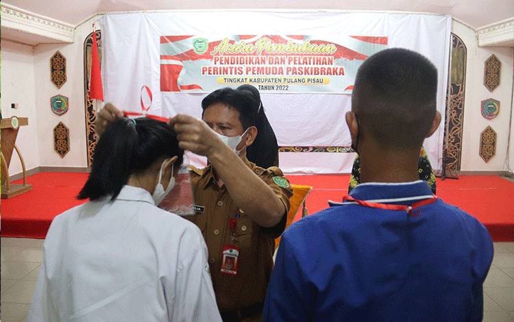 Dispora Pulang Pisau Gelar Pendidikan Perintis Pemuda Paskibra