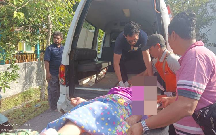 Perempuan Ini Nekat Sayat Perutnya karena Bertengkar dengan Suami di Sampit