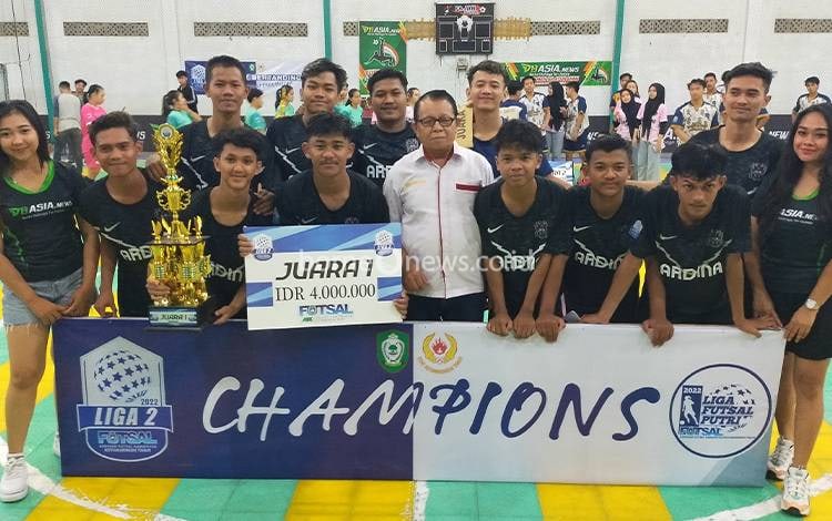 Tim Gen 18 FC Juara Liga II Asosiasi Futsal Kotim