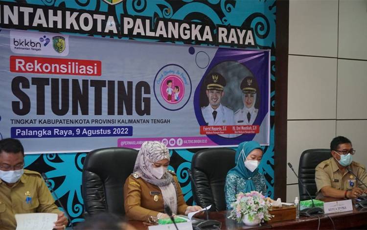 Pemko Palangka Raya Rekonsiliasi Penurunan Stunting