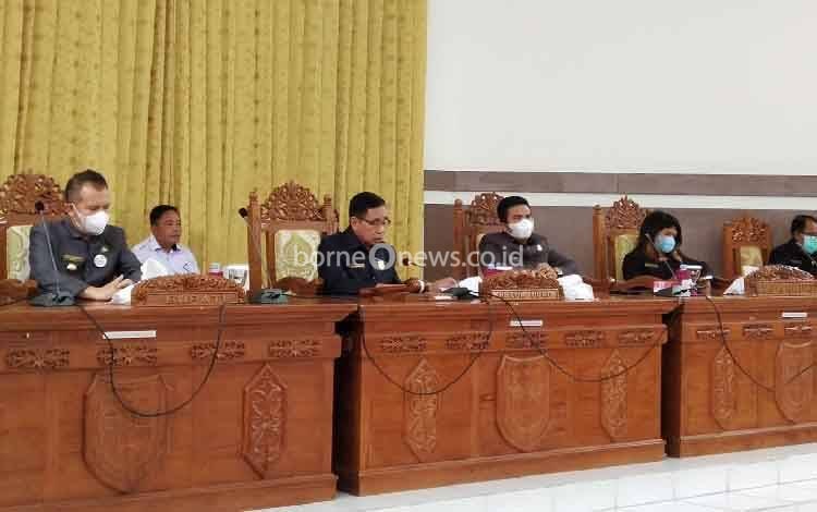 DPRD Gumas Gelar Rapat Paripurna ke-5 Masa Sidang III Tahun Sidang 2022