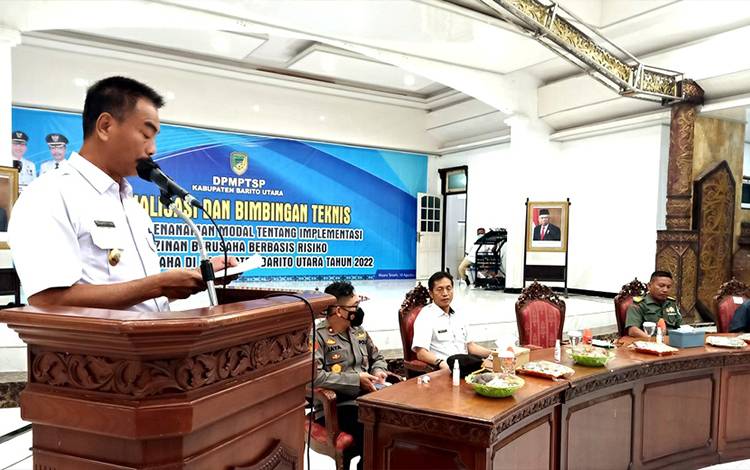Dinas PMPTSP Barito Utara Gelar Bimtek Perizinan Berusaha Berbasis Risiko