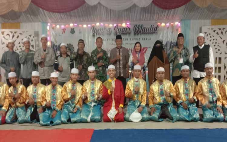 Diikuti 12 Grup, Ini Pemenang Lomba Habsyi Digelar Kecamatan Kapuas Kuala