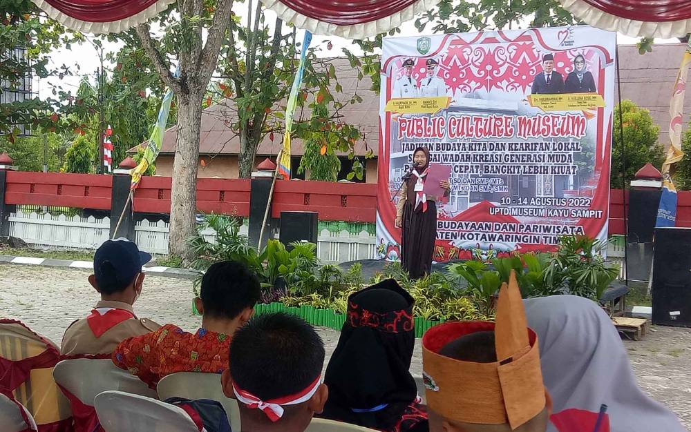 Lomba Puisi Tingkat SMP Digelar di Hari ke 2 Public Cultur Museum