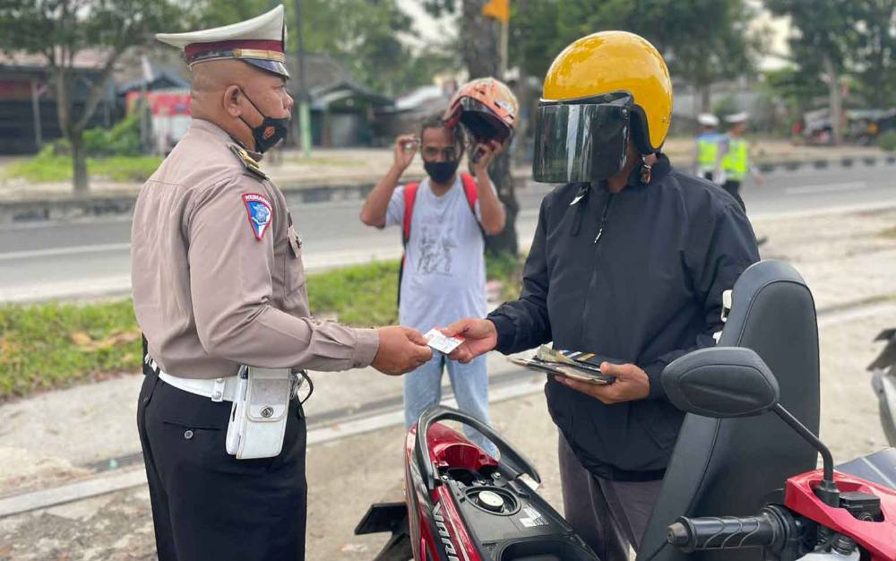Tak Ada Efek Jera, Petugas Tindak Pelanggar Lalu Lintas
