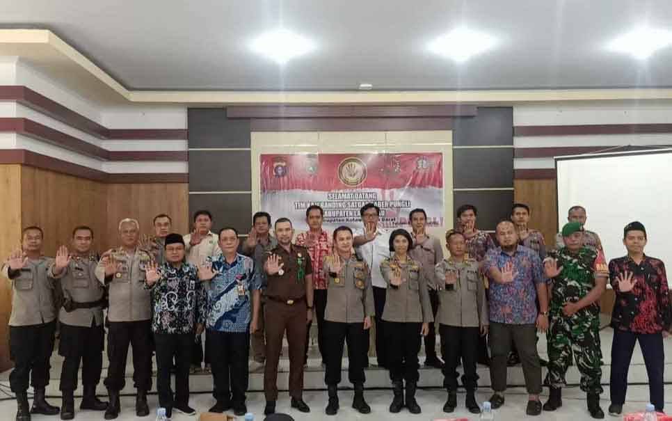 Raih Predikat Kota Bebas Pungli, Tim Saber Pungli Lamandau Kaji Banding ke Kobar