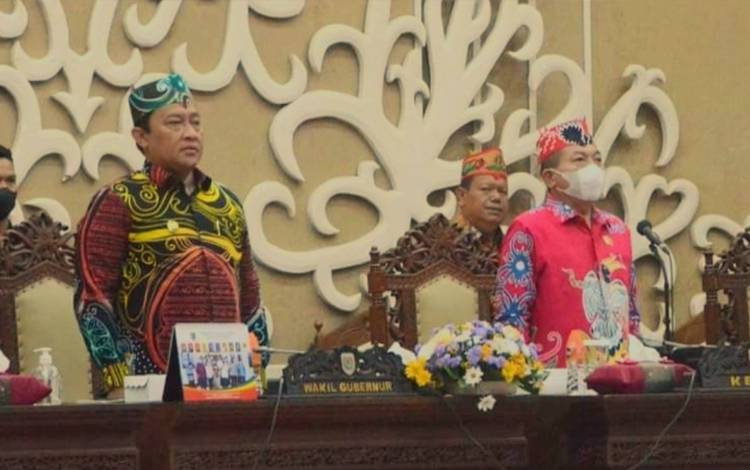 Kerangka Struktur APBD Kalteng Tahun Anggaran 2023 Disepakati