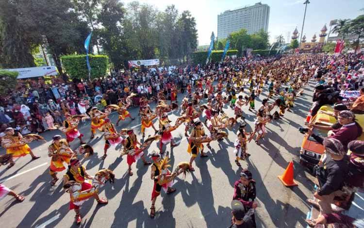 Gamelan Kolosal Meriahkan Hari Jadi ke 72 Provinsi Jawa Tengah