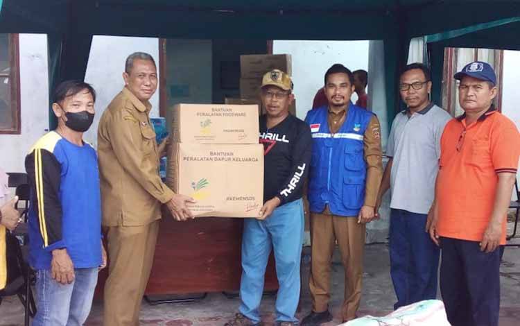 Ini Jumlah Warga Terdampak Kebakaran di Jalan Berunai Kobar