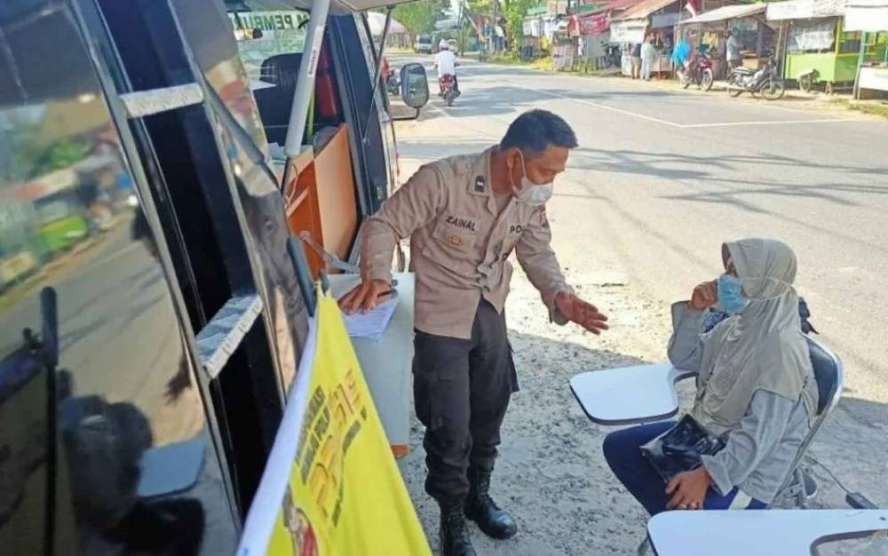 Legislator Kapuas ini Sambut Baik Program Polres Pelayanan SPKT Keliling