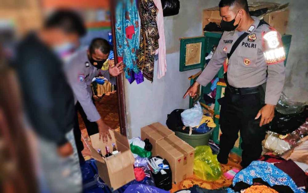 Polisi Sita Puluhan Botol Miras Diduga Tanpa Izin di Pulang Pisau