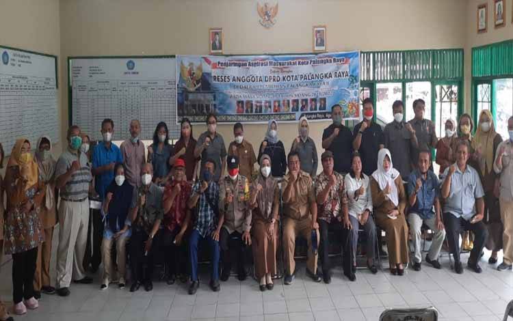 Anggota DPRD Palangka Raya Dapil II Serap Aspirasi di Kelurahan Menteng