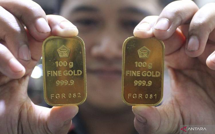 Emas Melonjak 13,3 Dolar, Menghentikan Kerugian 5 Hari Beruntun