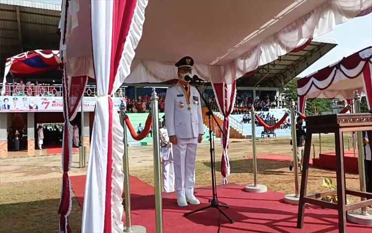 Momentun HUT ke 77 RI, Ini Harapan Bupati Kapuas