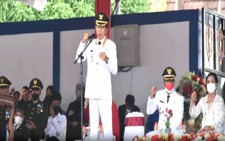 Gubernur Kalteng Harapkan HUT RI jadi Momentum Pererat Rasa Kebersamaan dan Tumbuh Kembangkan Semangat Gotong
