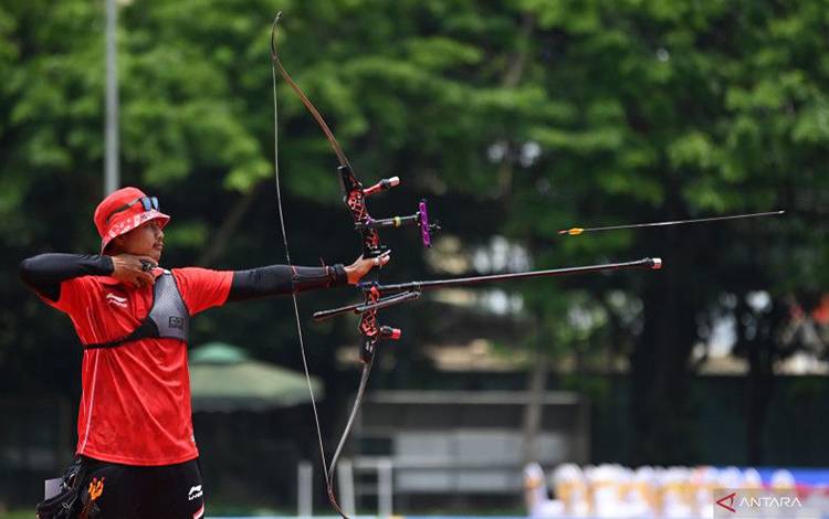 Riau Ega/Rezza Persembahkan Emas ISG 2021 sebagai Kado HUT ke-77 RI