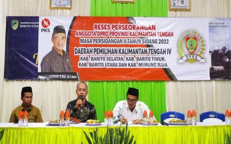 Anggota DPRD Kalteng Ini Serap Aspirasi Masyarakat Kelurahan Jambu Barito Utara