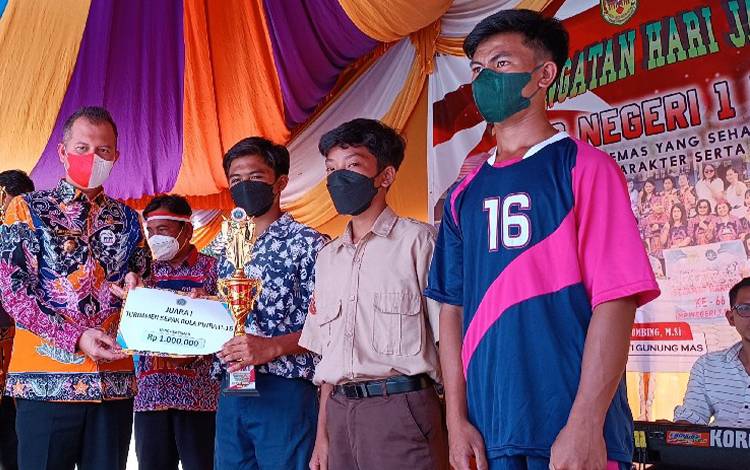 Begini Harapan Bupati Gunung Mas kepada Pemenang Spensa Cup V