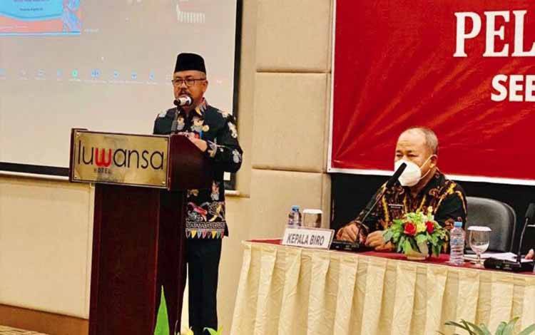 Buka Rakor Inventarisasi Perda, Herson Harapkan Komitmen Bersama