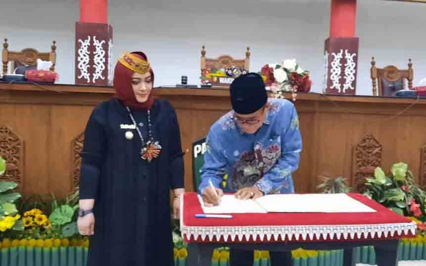 DPRD Palangka Raya Setujui 2 Raperda Saat Pembukaan Masa Sidang I