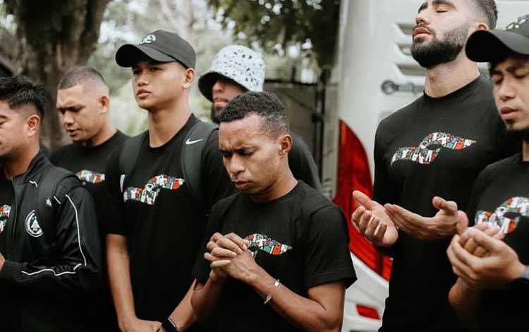 Skuad PSS Sleman yang akan bertolak ke Kediri (HO/Pssleman.id)